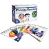 Carson Dellosa Spotlight on Reading Kindergarten–Grade 2 Phonics Books Box Set A, 48 Nonfiction & Fiction Learn to Read Books for Kids 5-7, Short Vowels and Digraphs Level 1 Reading Books