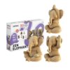 CARTONIC Zen Elephants Trio Cardboard 3D Puzzle Set – 3 Models