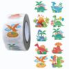 Cartoon Dinosaur Stickers