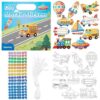 Cartoon Stickers for Kids - DIY Coloring Mosaic Educational