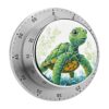 Cartoon Turtle Pattern Kitchen Timers Loud Alarm Magnetic Timer