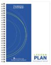 Casafoyer Hammond & Stephens Teacher Lesson Plan Book, 8.5 x 11 in, 7 Subjects, 40 Weeks, Green/Blue, 2-Pack