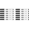 Casafoyer Washable Art Markers, Conical Tip, Black, Pack of 12 - Pack of 2