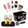 Casdon Good Humor & Breyers Ice Cream Set | Toy Ice Cream Set (Ages 2+) | Includes Strawberry Shortcake, Klondike Original, Magnum Classic, Firecracker & Cyclone | Breyers Tub & Scoop Play Toy