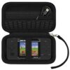 Case for WELLST·G Handheld Game for Kids Adults, Universal fit for TaddToy/ for Beijue 16-Bit Handheld Console - Retro Video Games Travel Storage Cover Bag, Portable Electronic Organizer Holder (Black)
