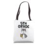 Cat 5th Grade Teacher Back To School Tote Bag