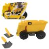 CAT Construction Toys, CAT Sandbox Construction, Dump Truck Sand Set with Sand Accessories, Ages 3 and up