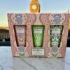 Cath Kidston London Woven Flowers Hand Cream Set of 3