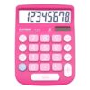 CATIGA Desktop Calculator 8 Digit with Solar Power and Easy to Read LCD Display, Big Buttons, for Home, Office, School, Class and Business, 4 Function Small Basic Calculators for Desk, CD-8185