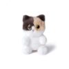 Cat Plush, 5.9 inches (15 cm), Triple Haired Cat, Siamese Cat, Black Cat, Gray Cat, Palm Size, Mini Plush, Fluffy, Cat Goods, Healing, Interior Gift, Children, Adult Gift, Cat Toy (Three Hair Cat)