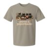 Cat Reading Graphic T-Shirt Purrs Paperbacks Whimsical Cozy Tee