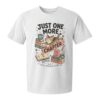 Cat with Books T-Shirt Just One More Chapter Cozy Reader Tee