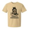 Cat with Books T-Shirt Purrs & Paperbacks Cozy Graphic Tee