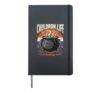 Cauldron Life Brewing Halloween Hardcover Journal, Black