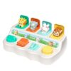 Cause-And-Effect Toys for Babies, educational toys for 1 year old, Developmental Toy With Buttons & Color Sorting Animal, toddlers 2-3, 18 Months kids Pop-Up toys, 6-12 months baby birthday gift.