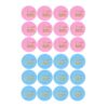 Cawwgt 24Pcs Gender Reveal Stickers Team Girl Labels Party for Creative