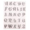 Cawwgt Letter Silicone Clear Seal Stamp Scrapbooking Embossing Photo Albu