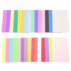 CAXUSD 120pcs A4 Colored Origami Paper Kit with 30 Assorted Colors, Matte Cardstock Paper for Arts and Crafts Sessions and Family DIY Projects, Flexible and Dirt-resistant Random Color