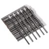 CAXUSD 80pcs Wooden Pencils with Eraser, Pre-sharpened round Body Drawing and Homework Pencils for School, Lines and Multiscene Versatility, and Classroom Use