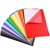 Caydo 30 Pcs 8" X 12" Adhesive Backed Felt Fabric Sheets, Adhesive Felt