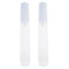 CAZSTYK 2 Pcs/Set 8mm Tilted Head Refillable Paint Pen Empty Paint Markers Fillable Pen for Watercolor Rock Painting