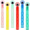 CCINEE 36pcs Funny Mini Bubble Wands for Kids, Colorful Bubble Wands Toys with Googly Eyes for Birthday Gifts Exchange School Rewards Party Favors Bubble Sticks