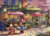 Ceaco - Thomas Kinkade - Disney - Mickey & Minnie Sweetheart Café - 1000 Piece Jigsaw Puzzle