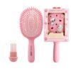 CELAVI x PEANUTS Snoopy Detangling Hair Brush - Wet & Dry Detangler Brush with Cute Charm Details for Women, Girls & Kids