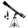Celestron - PowerSeeker 60AZ Telescope - Manual Alt-Azimuth Telescope for Beginners - Compact and Portable - Bonus Astronomy Software Package - 60mm Aperture