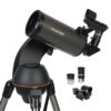 Celestron NexStar 90SLT-Mak Portable Computerised Maksutov-Cassegrain Telescope with Quick-Release Fork-arm Mount, Accessory Tray and 'Starry Night' Special Edition Software, Grey
