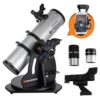Celestron StarSense Explorer 130AZ App-Enabled Telescope – 130mm Tabletop Dobsonian with Smartphone Dock & StarSense App – iPhone & Android Compatible – Easy-to-Use for Beginners