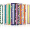 Censen 16 Pieces Guided Reading Strip Highlight Colored Dyslexia Tool for Kid Bookmark Reading Ruler for Children Highlighter Tracker for Student Sentence Strip for Back to School Supply(Cute Style)