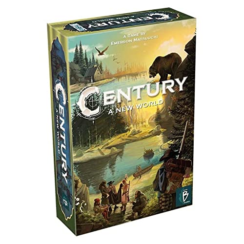 Century A New World Board Game - Explore the Americas in the Dawn of the 16th Century! Strategy Game for Kids & Adults, Ages 8+, 2-4 Players, 30-45 Minute Playtime, Made by Plan B Games