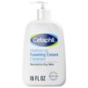 Cetaphil Cream to Foam Face Wash, Hydrating Foaming Cream Cleanser, 16 oz, For Normal to Dry, Sensitive Skin, with Soothing Prebiotic Aloe, Hypoallergenic, Fragrance Free (Pack of 12)