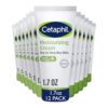 Cetaphil Face & Body Moisturizer, Hydrating Moisturizing Cream for Dry to Very Dry, Sensitive Skin, NEW 1.7 oz 12 Pack, Fragrance Free, Non-Comedogenic, Non-Greasy