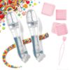 CEYAZYE 2Pcs 2.6mm Fuse Beads Pen with 5 Picking Kit, Precision Placement
