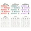 Chair Yoga 30-Day Fitness Cards, 6-Piece Exercise Set with Poster, for Travel, Morning Routine, Working, Family, Friends, Sports, Athletes, Gym, Beginners, Bodybuilding