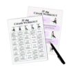 Chair Yoga Chart For Seniors, 30-Day Chair Exercise Plan