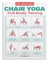 Chair Yoga Stretch Routine for Beginners Seated Daily Exercise Gentle Balance Flexibility Wellness Canvas Poster Wall Art Living Room Kitchen Decor 12x18 Inch