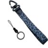 CHAJAONE Leopard Print Wristlet Keychain