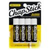 ChapStick Classic Original, Lip Protectant, 4-Count Pack, 0.15 oz Each