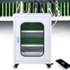Charging Station for Mobile Phones, 20 Slot Mobile Storage Cart, Rechargeable Cellphone Storage for Office and Classroom
