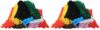 Charles Leonard CHL65490 Chenille 12" Stems, Assorted Colors, Pack of 2000