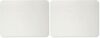 Charles Leonard Dry Erase Lapboard, 9 x 12 Inches, Masonite, One Sided, Plain White, 1 Each (35100) (Pack of 2)