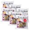 Charles Leonard Rubber Bands Assorted Sizes & Colors 1.4oz per Individual Bag, 6 Bags/Box (56385-6)