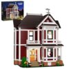 Charm Magic House Halliwell Manor Horror House Building Set, Family Movie Witch House Blocks Toy Kit Compatible with Lego, Gift Decor and Collectible Set for Adult Women