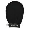 CheekyGlo Premium Exfoliating Glove (Black) | 100% Vegan Viscose Body Scrub Glove | Kessa Exfoliating Glove | Body Exfoliator | Self-Tan Removal | Keratosis Pilaris Exfoliation | TikTok Viral Glove