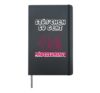 Cheers girls trip girls vacation Spring Break Hardcover Journal, Black