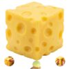 Cheese Squishy Fidget Toy for Office, Travel, Classroom , ADHD Relief (H1)
