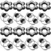 CHENGU 16 Pcs Fidget Toys Adults, Bike Chain Fidget,Black